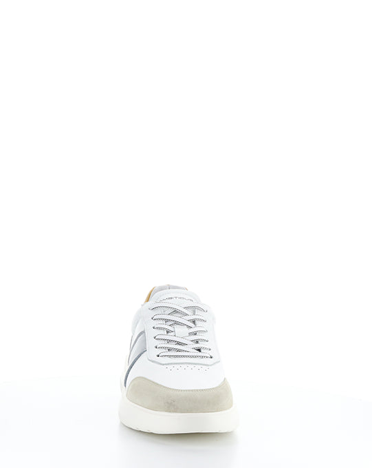 12863 Beige/White/Sky Leather/Suede