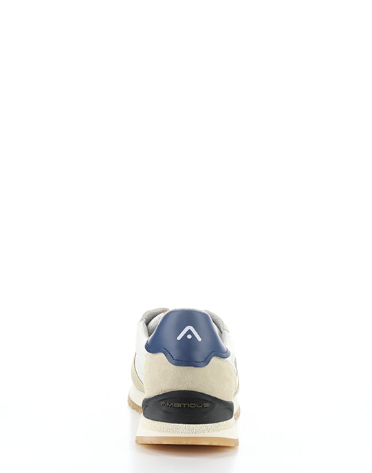 14003 1300Am Beige/Off White Suede/Textile