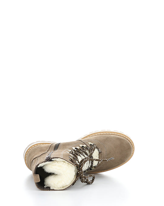 Ada Taupe Suede/Merino Wool