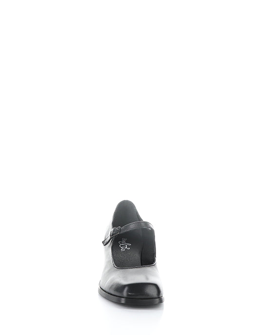 Amaya Black Cordero Leather