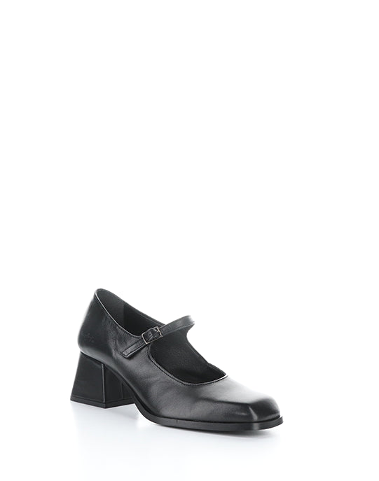 Amaya Black Cordero Leather