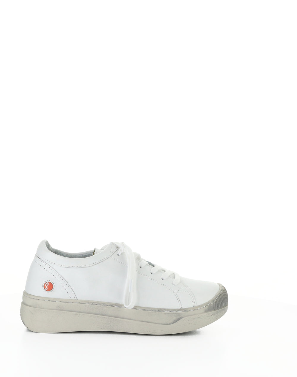 Apor794Sof 009 White Smooth Leather