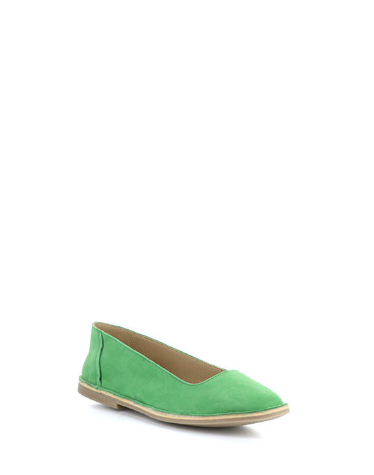 Banu Island Green Kid Suede