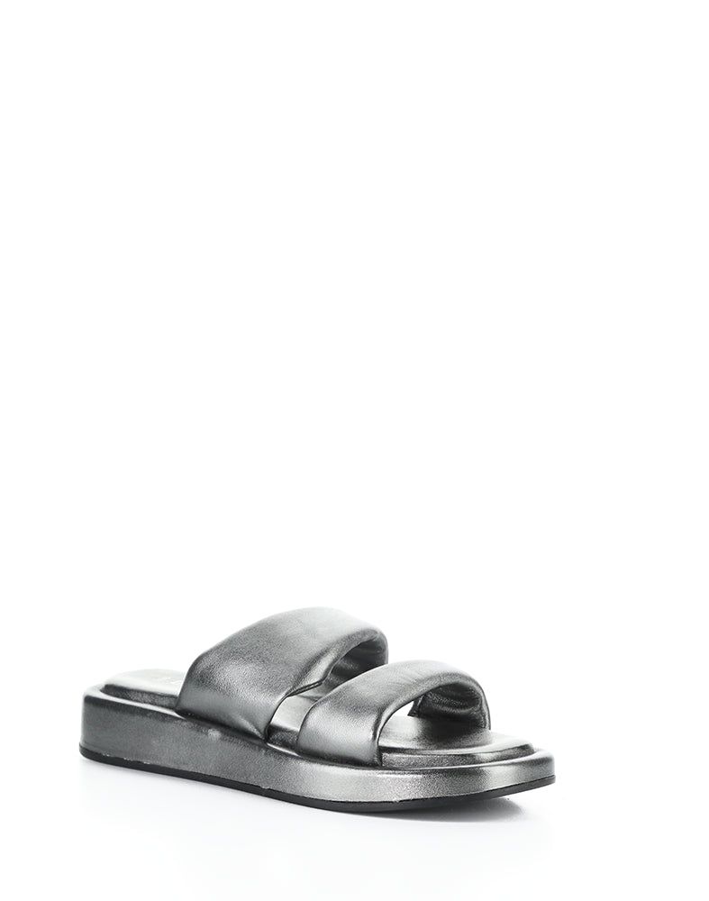 Bayla Pewter Multi Metallic Nappa