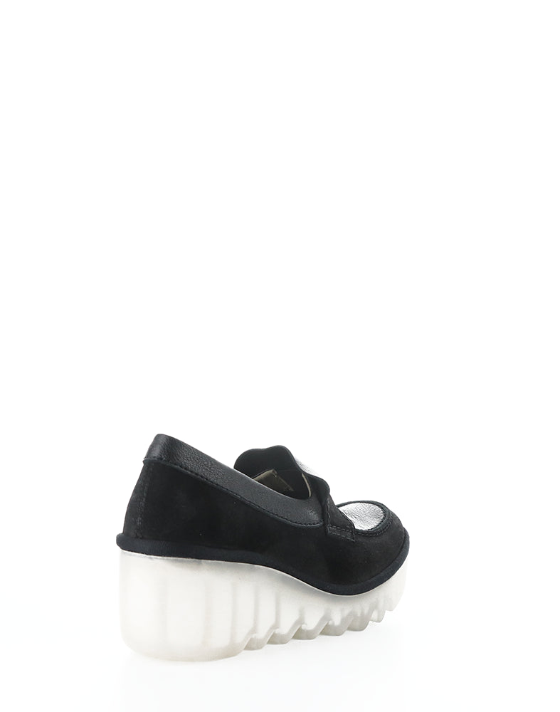 Bilz609Fly 001 Black Suede/Mousse