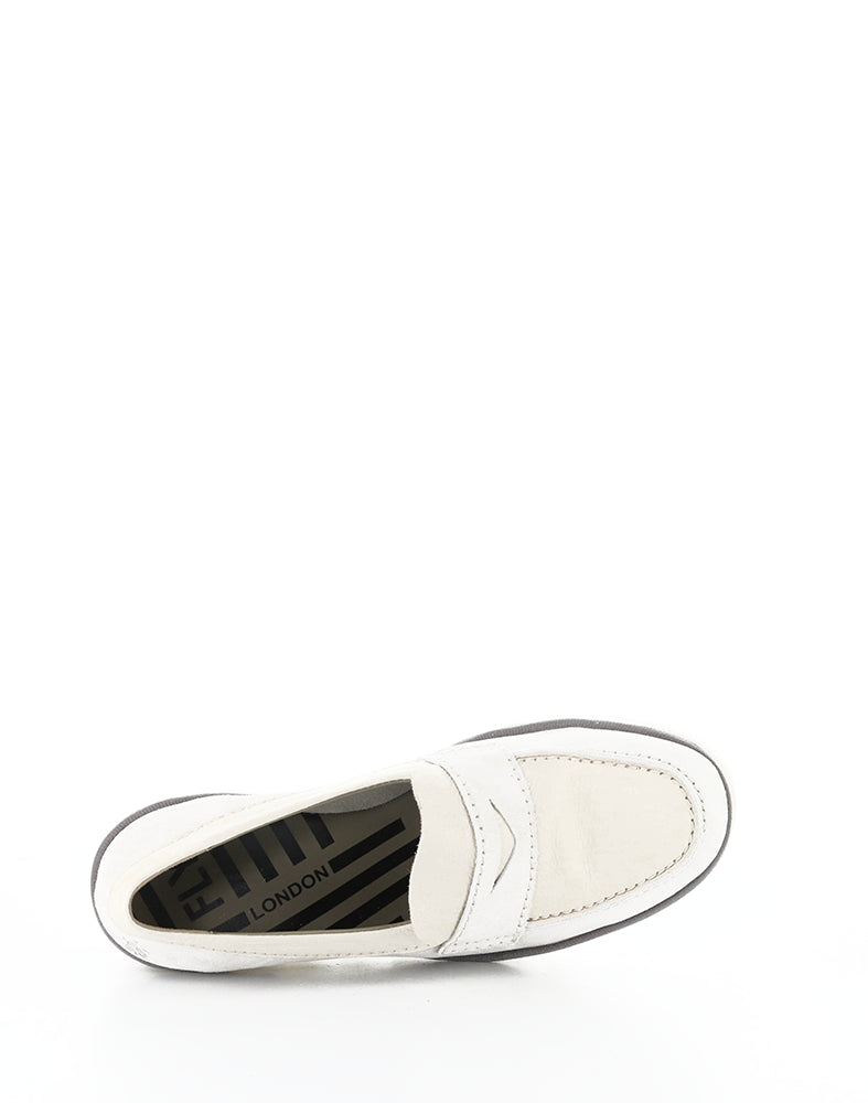 Bilz609Fly 002 Off White Suede/Mousse