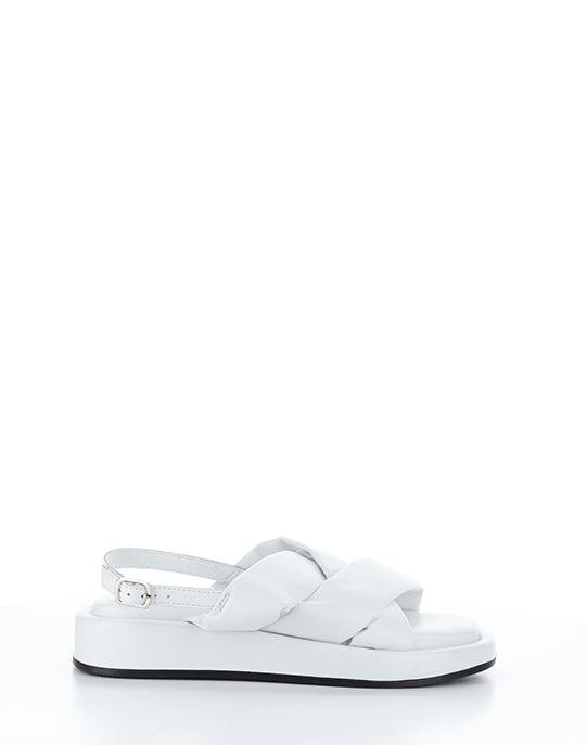Blitz White Leather