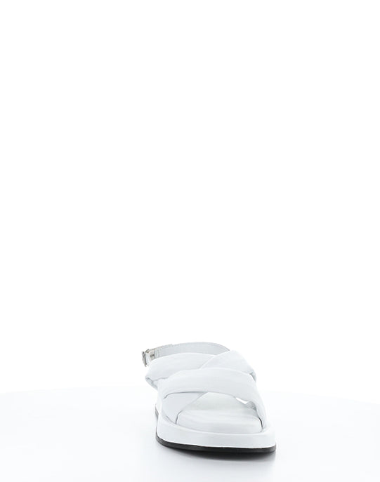 Blitz White Leather