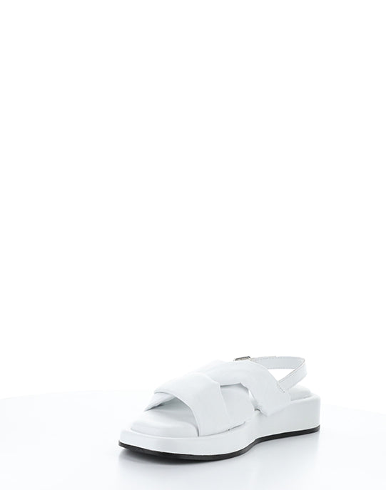 Blitz White Leather