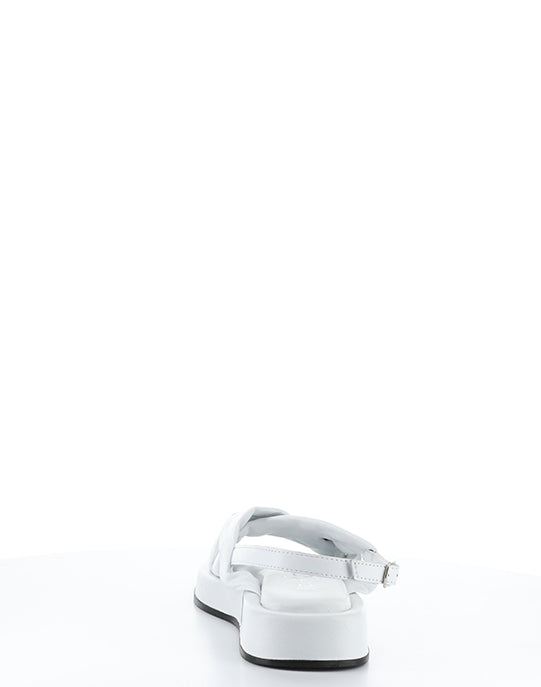 Blitz White Leather