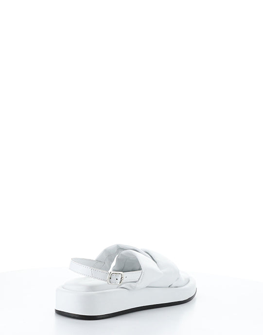 Blitz White Leather