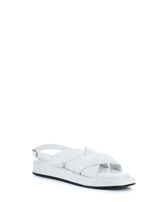 Blitz White Leather