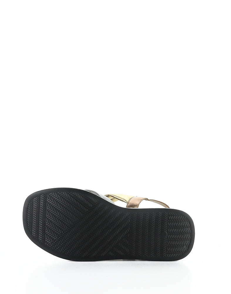 Brixin Pewter Metallic Nappa