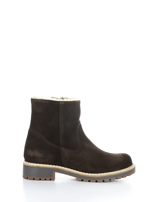 Calib Coffee Suede/Fantara Faux Fur