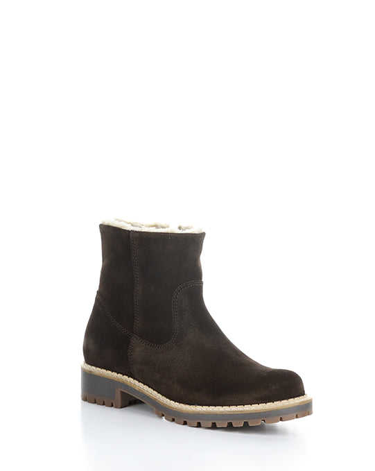 Calib Coffee Suede/Fantara Faux Fur