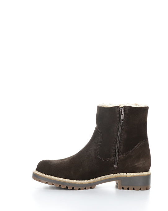 Calib Coffee Suede/Fantara Faux Fur
