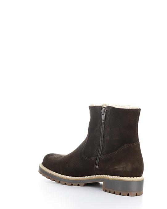 Calib Coffee Suede/Fantara Faux Fur