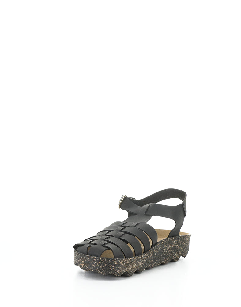 Calix277Asp 000 Black Eco Faux Nubuck