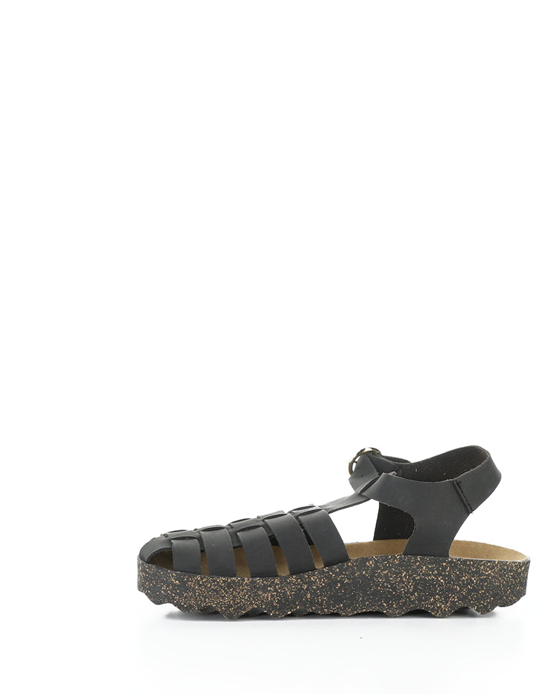 Calix277Asp 000 Black Eco Faux Nubuck