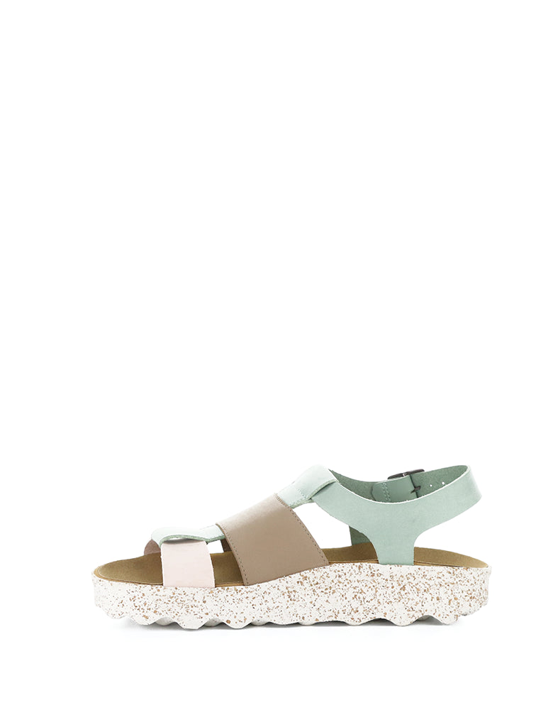Calla329Asp 005 Multi Mint Eco Nubuck