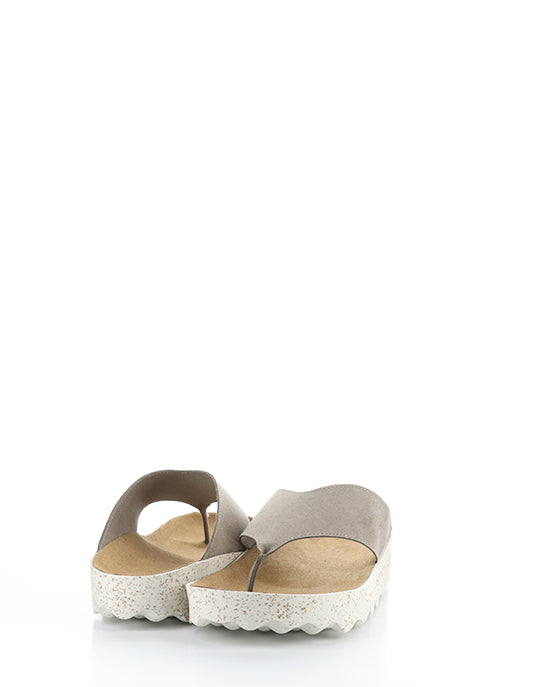 Cami223Asp 001 Taupe Eco Faux Suede