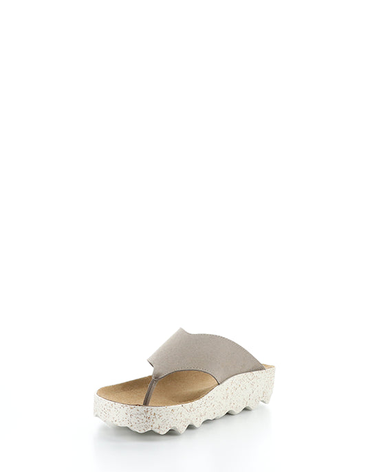 Cami223Asp 001 Taupe Eco Faux Suede