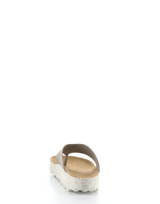 Cami223Asp 001 Taupe Eco Faux Suede