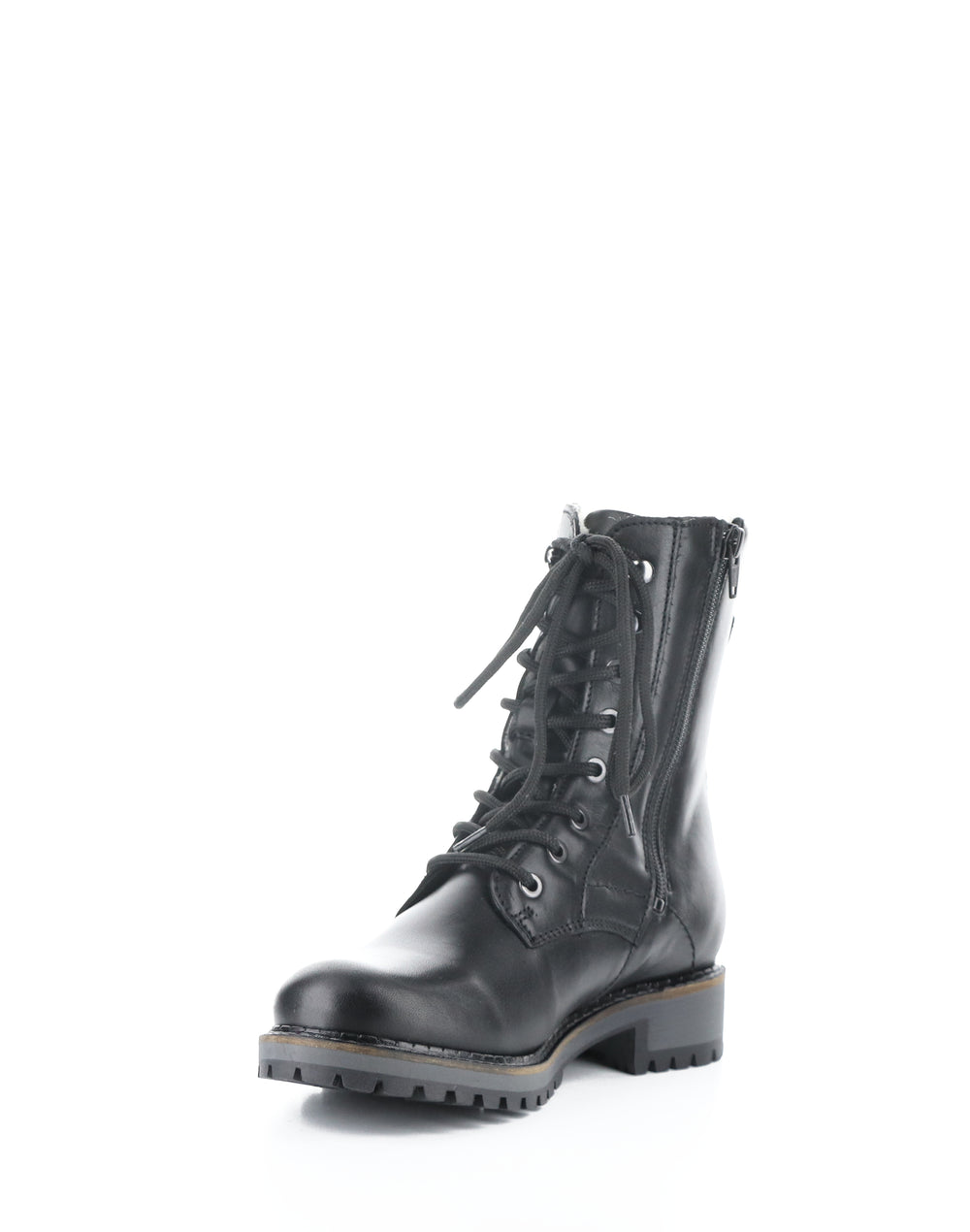Carter Black Feel Leather