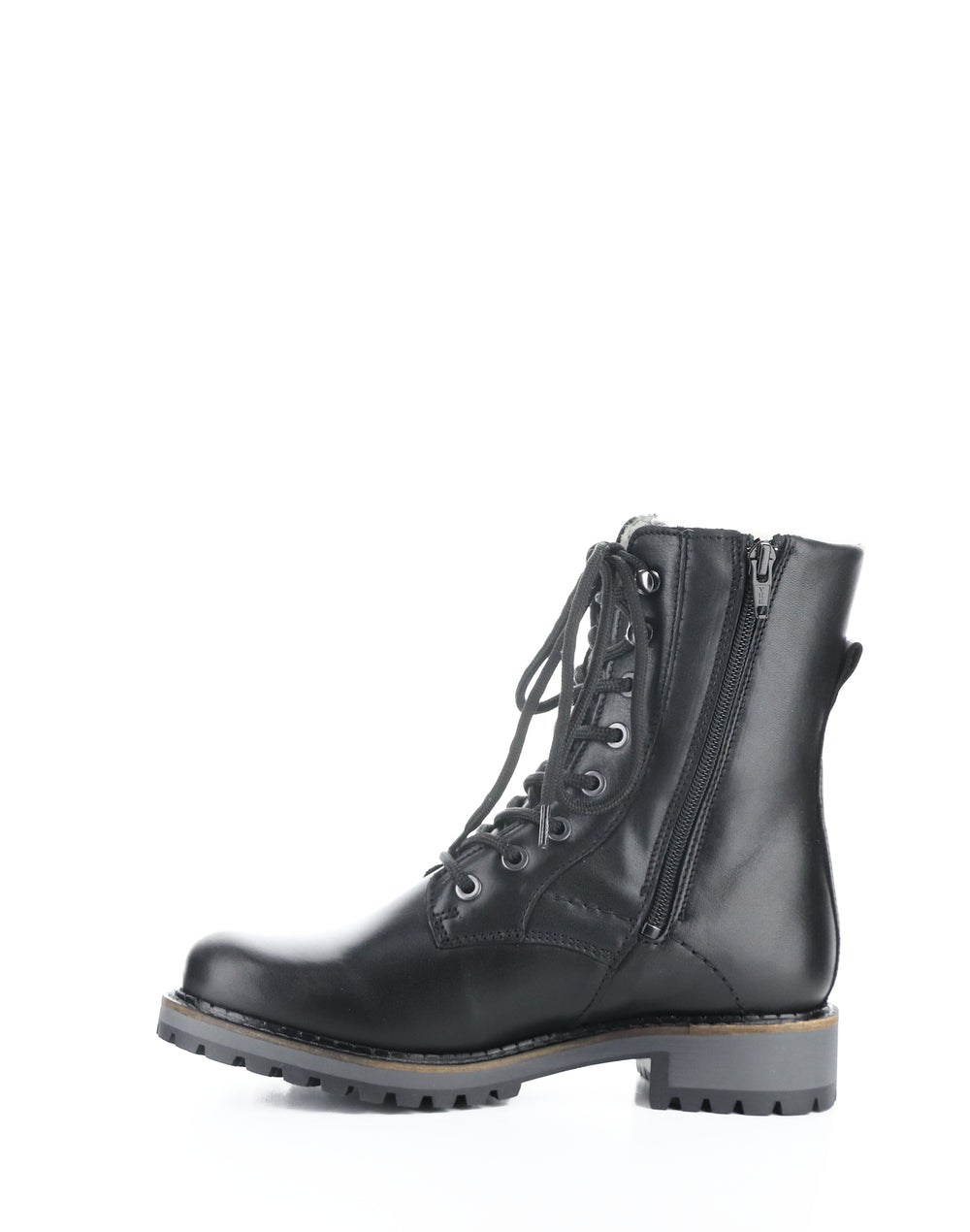 Carter Black Feel Leather