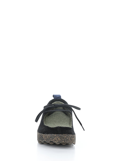 Chat063Asp 022 Black/Mil Green Tweed/Felt