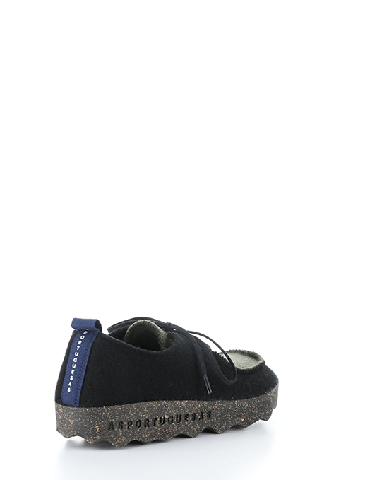 Chat063Asp 022 Black/Mil Green Tweed/Felt