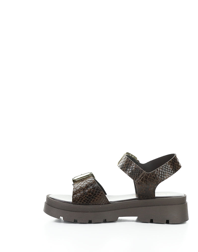 Cinder Dk Brown Python Print