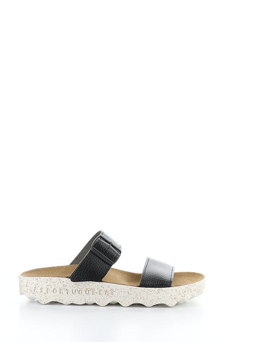 Coly225Asp 005 Black Faux Leather