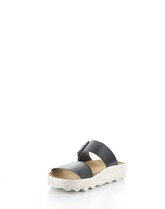 Coly225Asp 005 Black Faux Leather