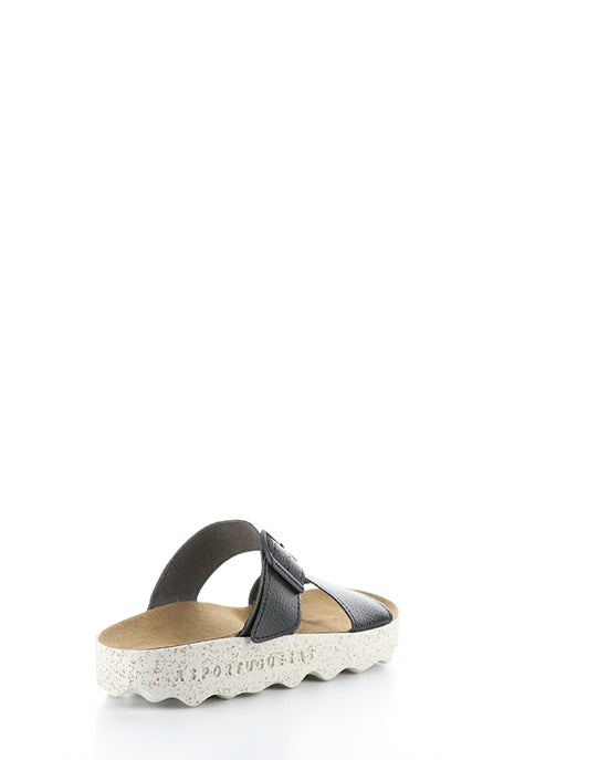 Coly225Asp 005 Black Faux Leather