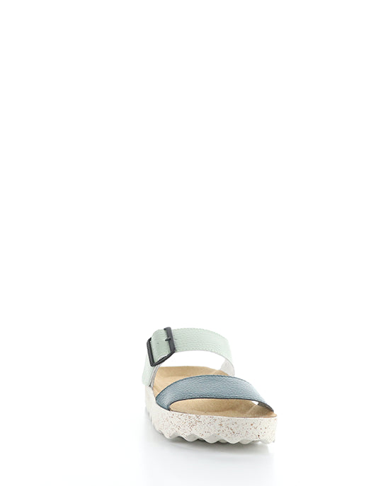 Coly225Asp 015 Peacock/Mint Faux Leather