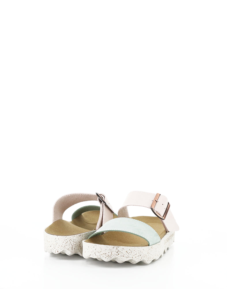 Coly225Asp 023 Pink/Mint Eco Nubuck