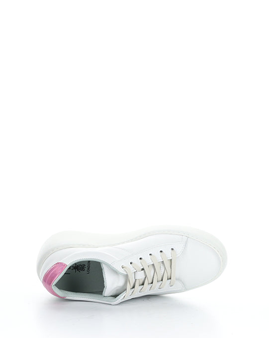 Delf580Fly 013 White/Pink Velvet/Mirror