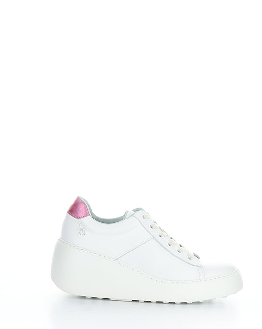 Delf580Fly 013 White/Pink Velvet/Mirror