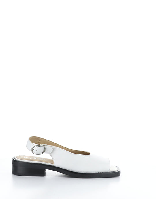 Elena White Cordero Leather