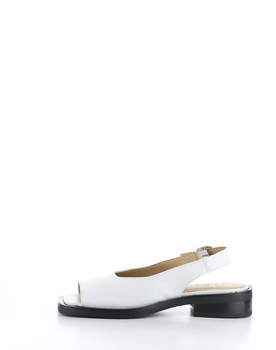 Elena White Cordero Leather
