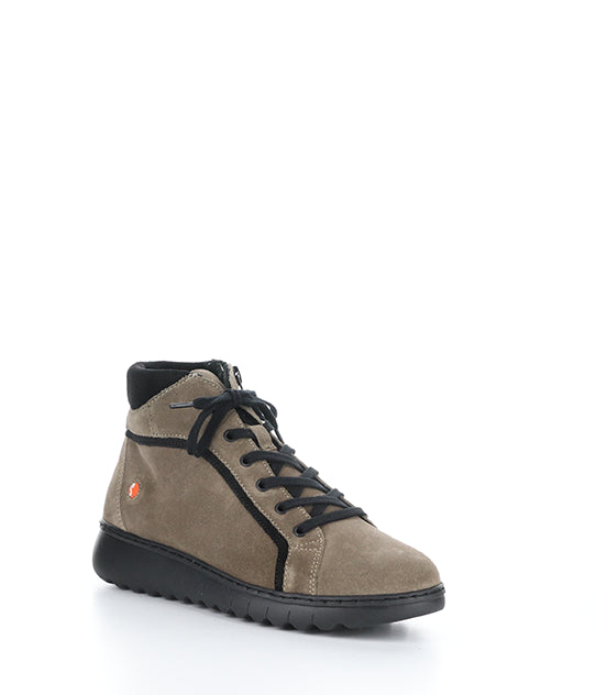 Emma707Sof 005 Taupe/Black Oil Suede