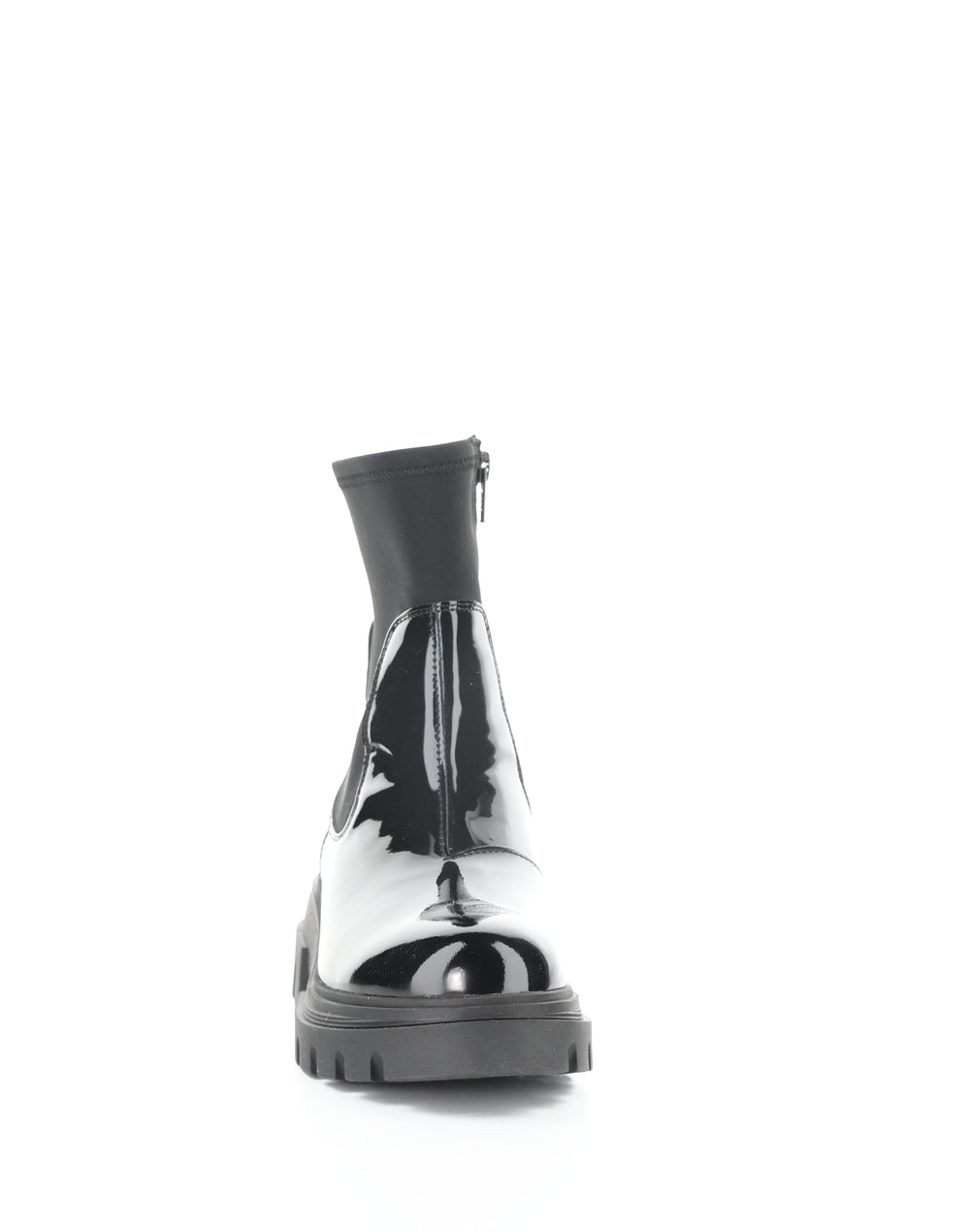 Five Black Patent/Trico