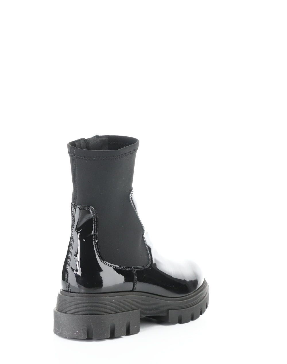 Five Black Patent/Trico
