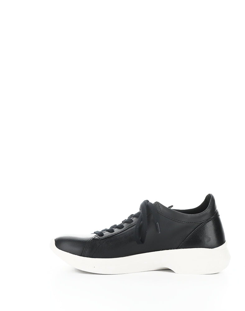 Gaji778Sof 001 Black/White Smooth Leather