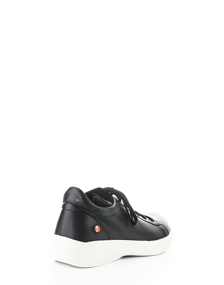 Gaji778Sof 001 Black/White Smooth Leather