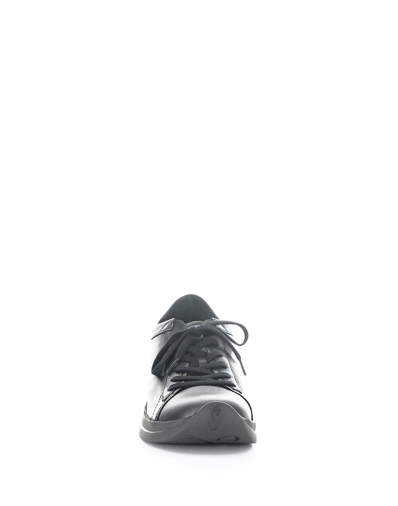 Gaji778Sof 015 Black Smooth Leather