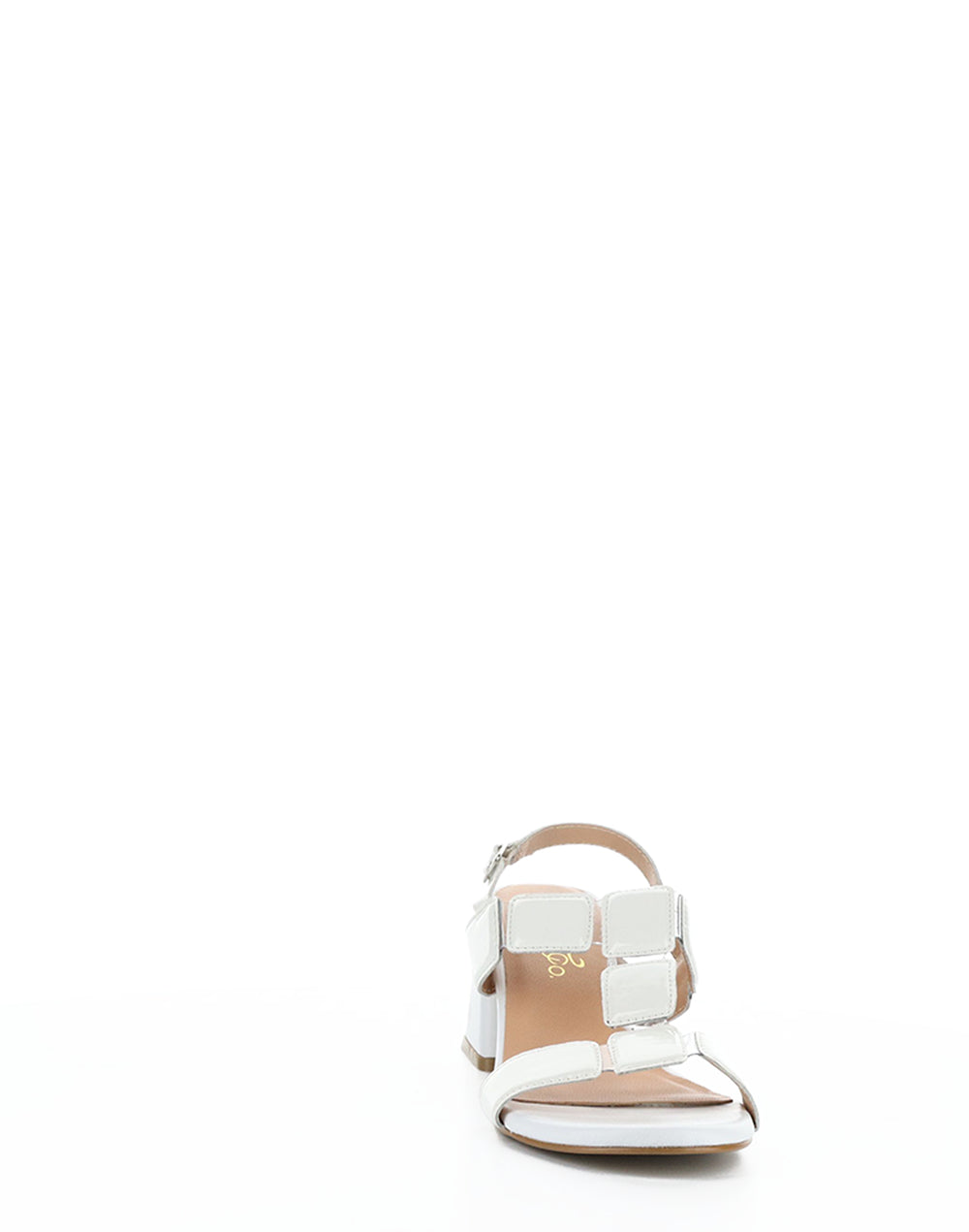Glow White Patent Pu