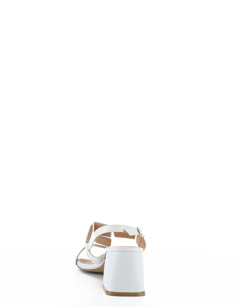 Glow White Patent Pu