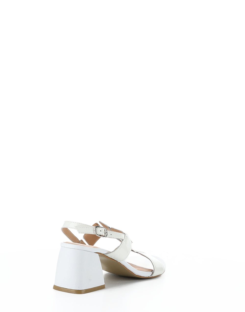 Glow White Patent Pu